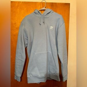 Light blue adidas hoodie